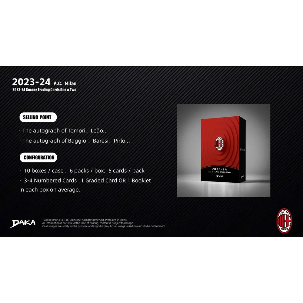 AC Milan Team Box Display - Cardframes.de