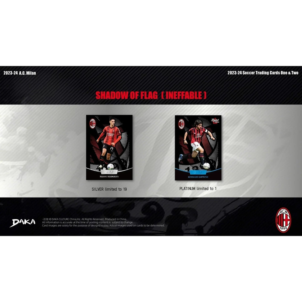 AC Milan Team Box Display - Cardframes.de