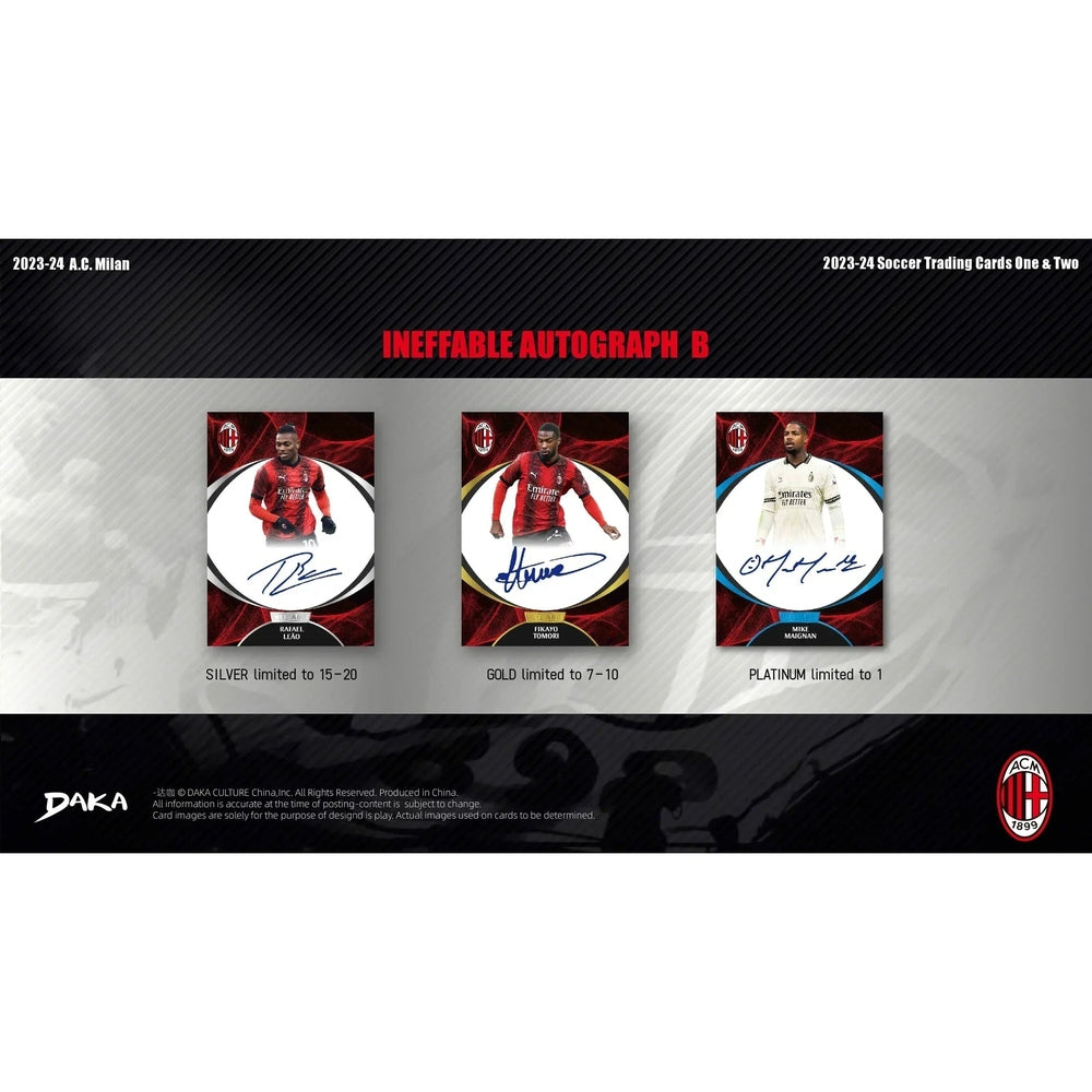 AC Milan Team Box Display - Cardframes.de