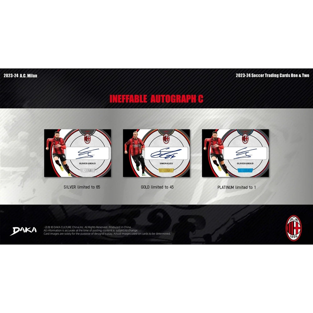 AC Milan Team Box Display - Cardframes.de