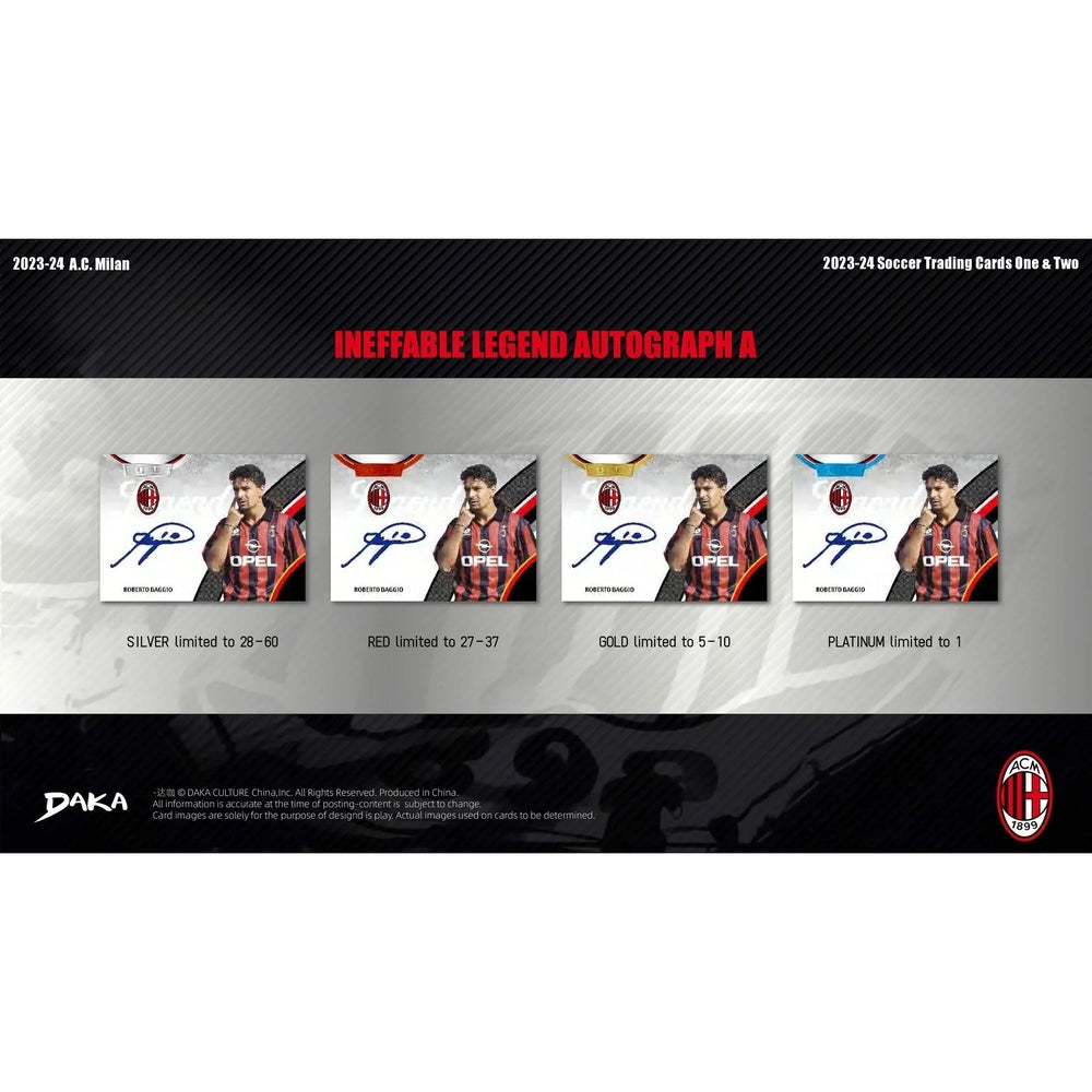 AC Milan Team Box Display - Cardframes.de