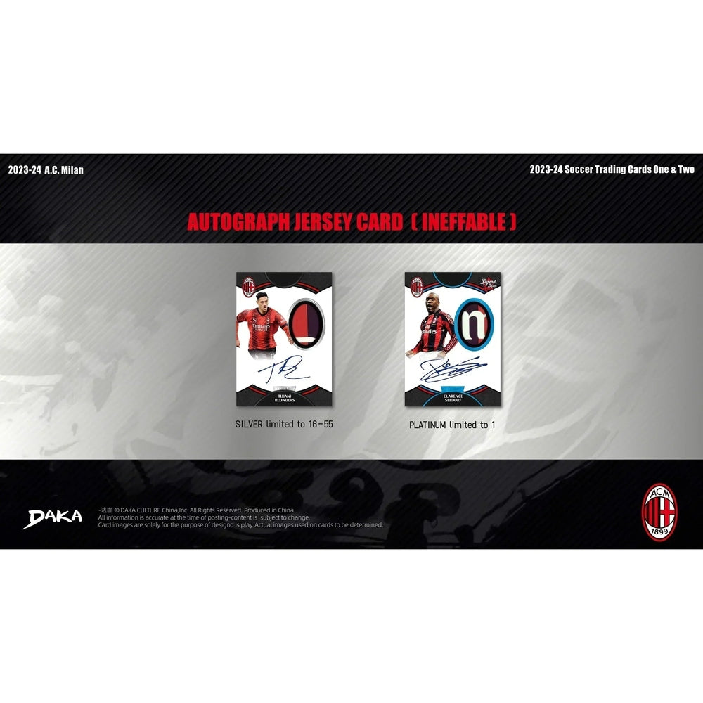 AC Milan Team Box Display - Cardframes.de
