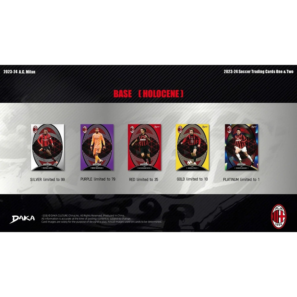 AC Milan Team Box Display - Cardframes.de