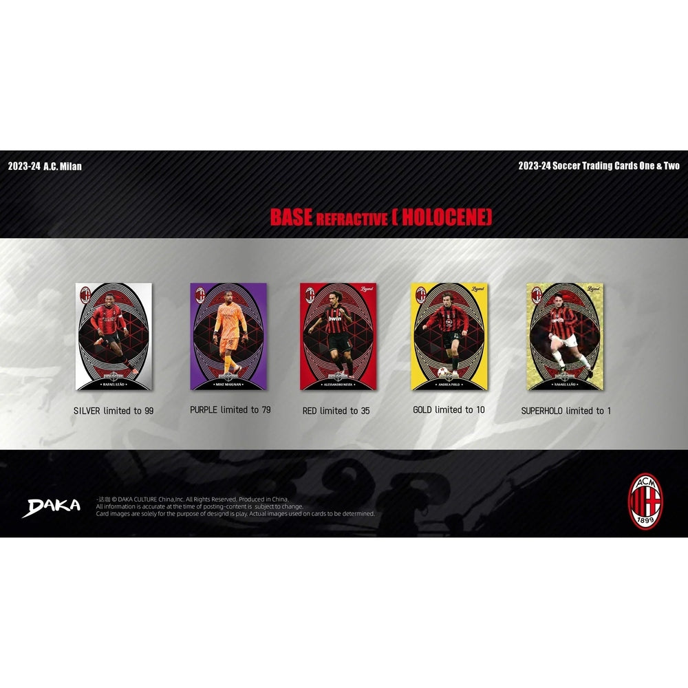 AC Milan Team Box Display - Cardframes.de