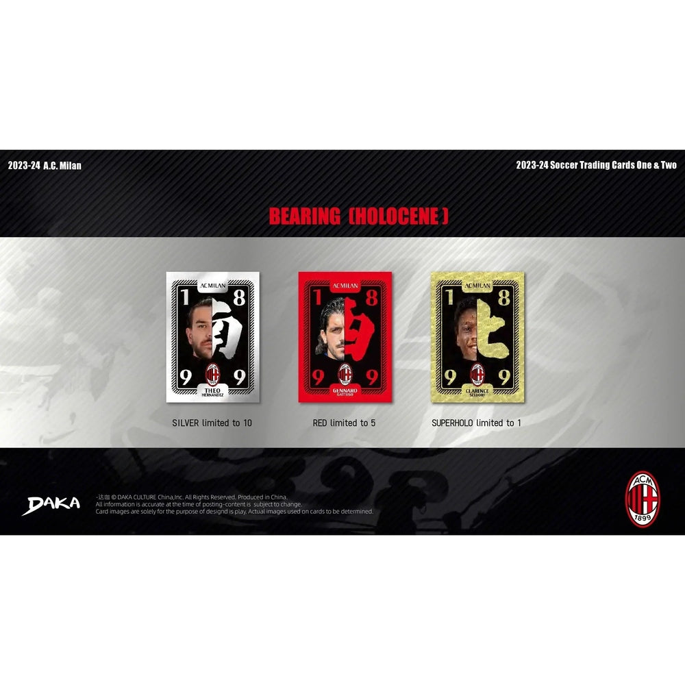 AC Milan Team Box Display - Cardframes.de