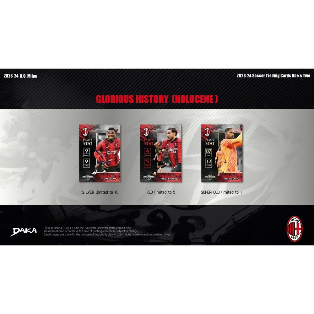 AC Milan Team Box Display - Cardframes.de