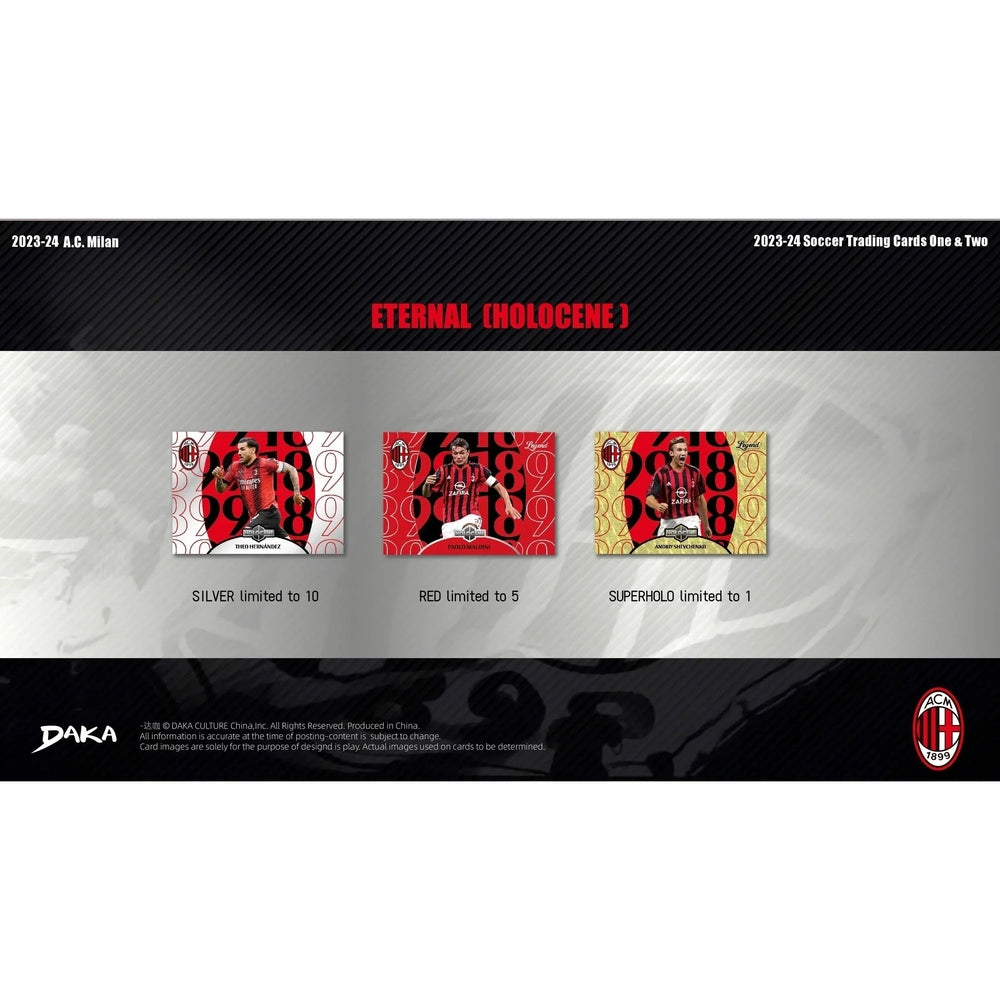 AC Milan Team Box Display - Cardframes.de