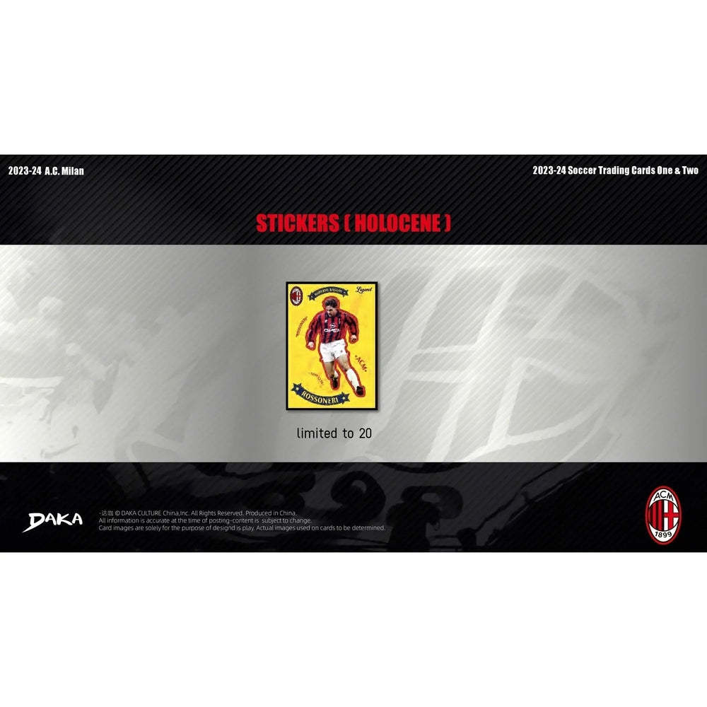 AC Milan Team Box Display - Cardframes.de
