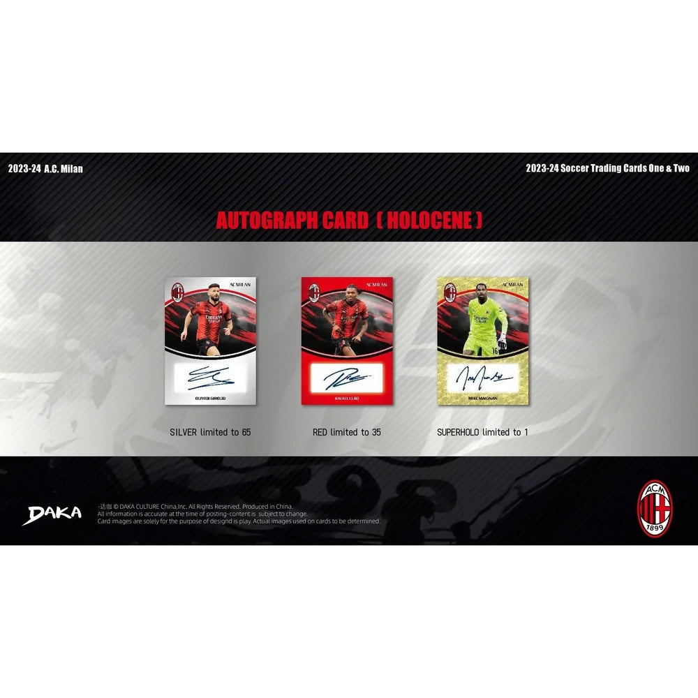 AC Milan Team Box Display - Cardframes.de