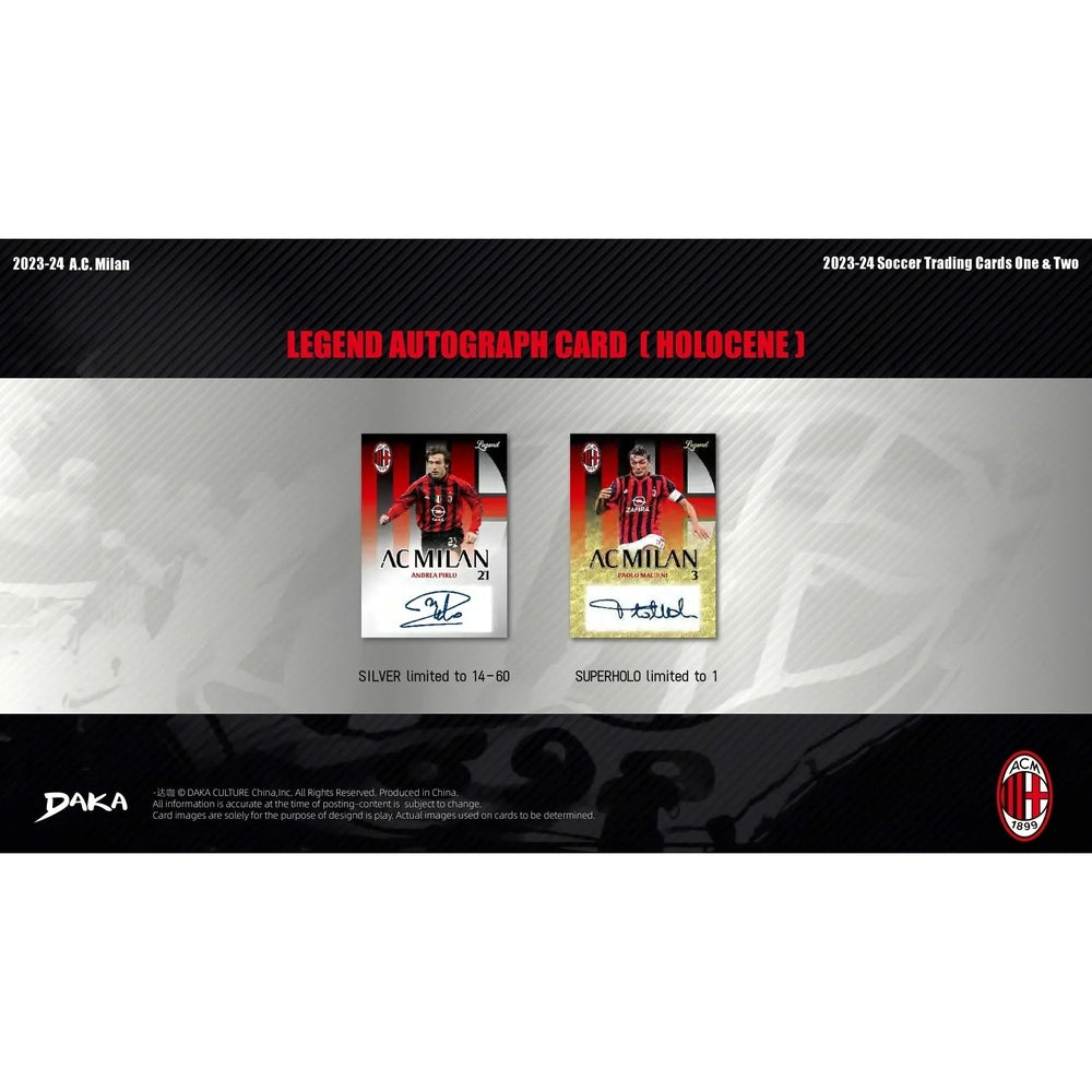 AC Milan Team Box Display - Cardframes.de