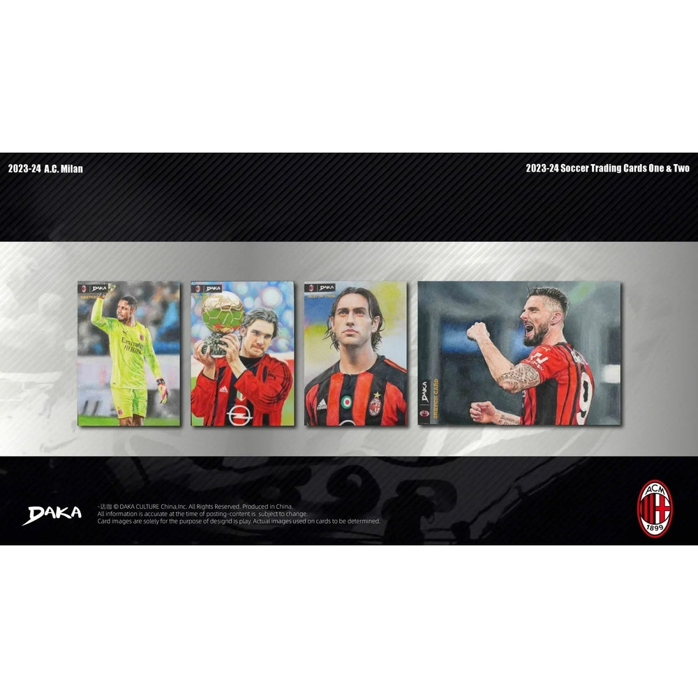 AC Milan Team Box Display - Cardframes.de