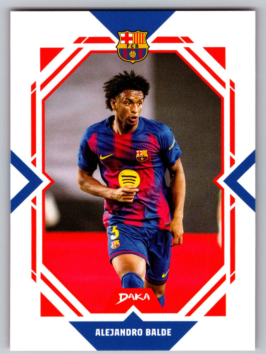 Alejandro Balde - DAKA Top Audience 2025-26 FC Barcelona #FCB-20-A Fußball Sammelkarte