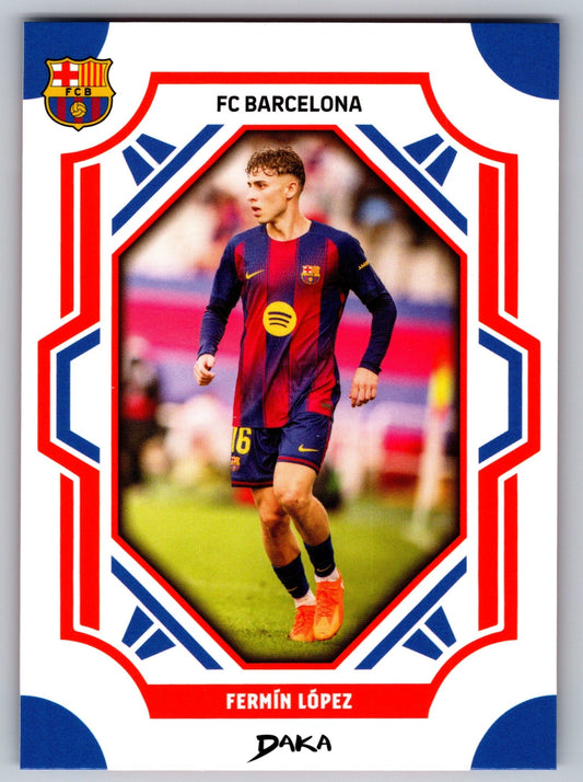 Fermín López - DAKA Top Audience 2025-26 FC Barcelona #FCB-8-B Fußball Sammelkarte