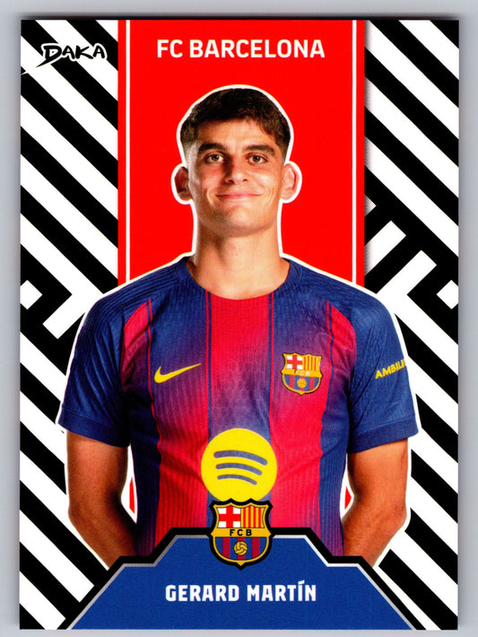 Gerard Martín - DAKA Top Audience 2025-26 FC Barcelona #TP-17 Team Makeup Insert