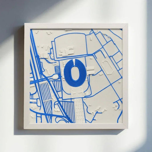 Hertha Berlin 3D Wandbild Arena - Cardframes.de