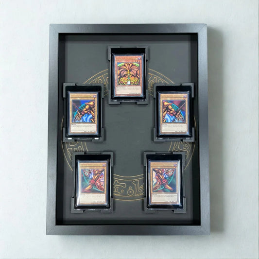 Yu-Gi-Oh Exodia Holzrahmen,für Karten im Magnetholder - Cardframes.de