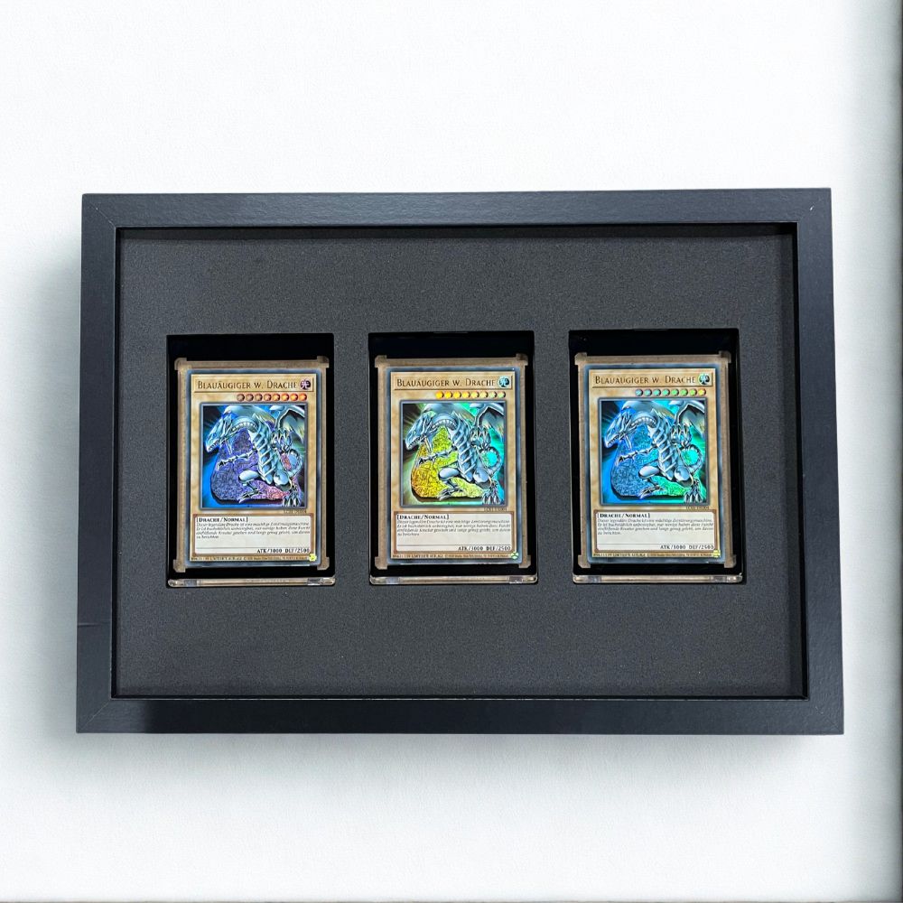 Weißer Drache Set Display Yu-Gi-Oh
