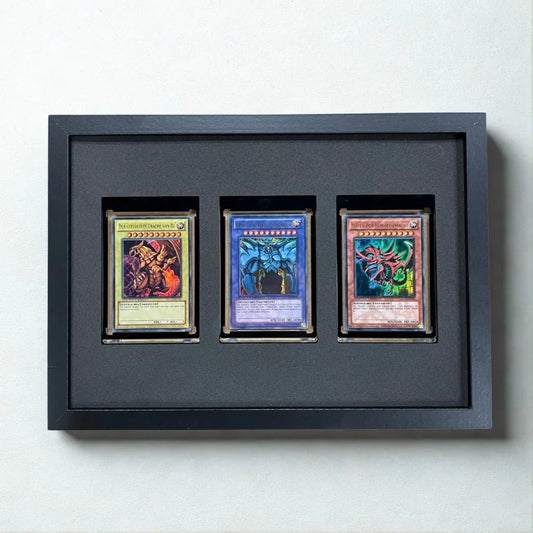 Ägyptische Götterkarten Set Display Yu-Gi-Oh - Cardframes.de