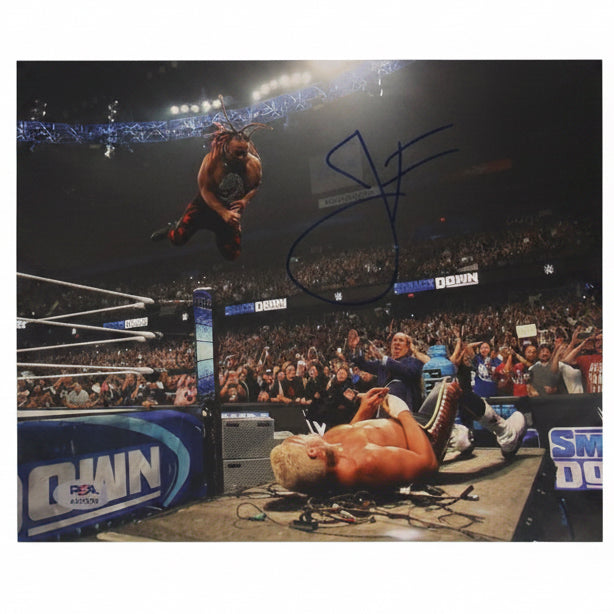 Jacob Fatu Signed WWE 8x10 Photo (PSA) – High-Flying Action mit Echtheitszertifikat