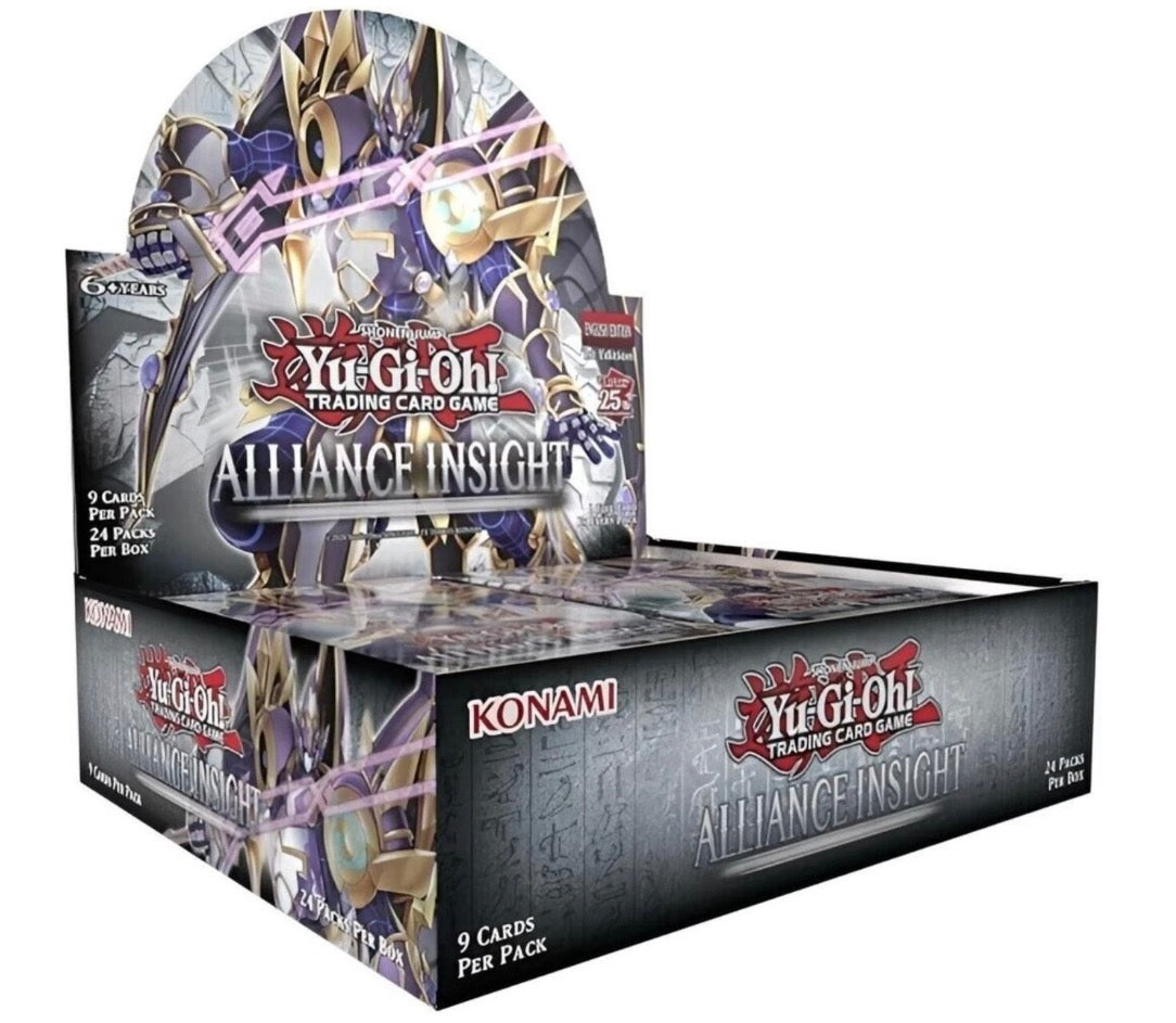 Yu-Gi-Oh! Alliance Insight Booster Display – 24 Booster (Englisch) 1. Auflage | Konami TCG