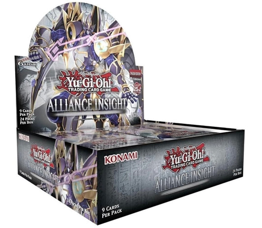 Yu-Gi-Oh! Alliance Insight Booster Display – 24 Booster (Englisch) 1. Auflage | Konami TCG