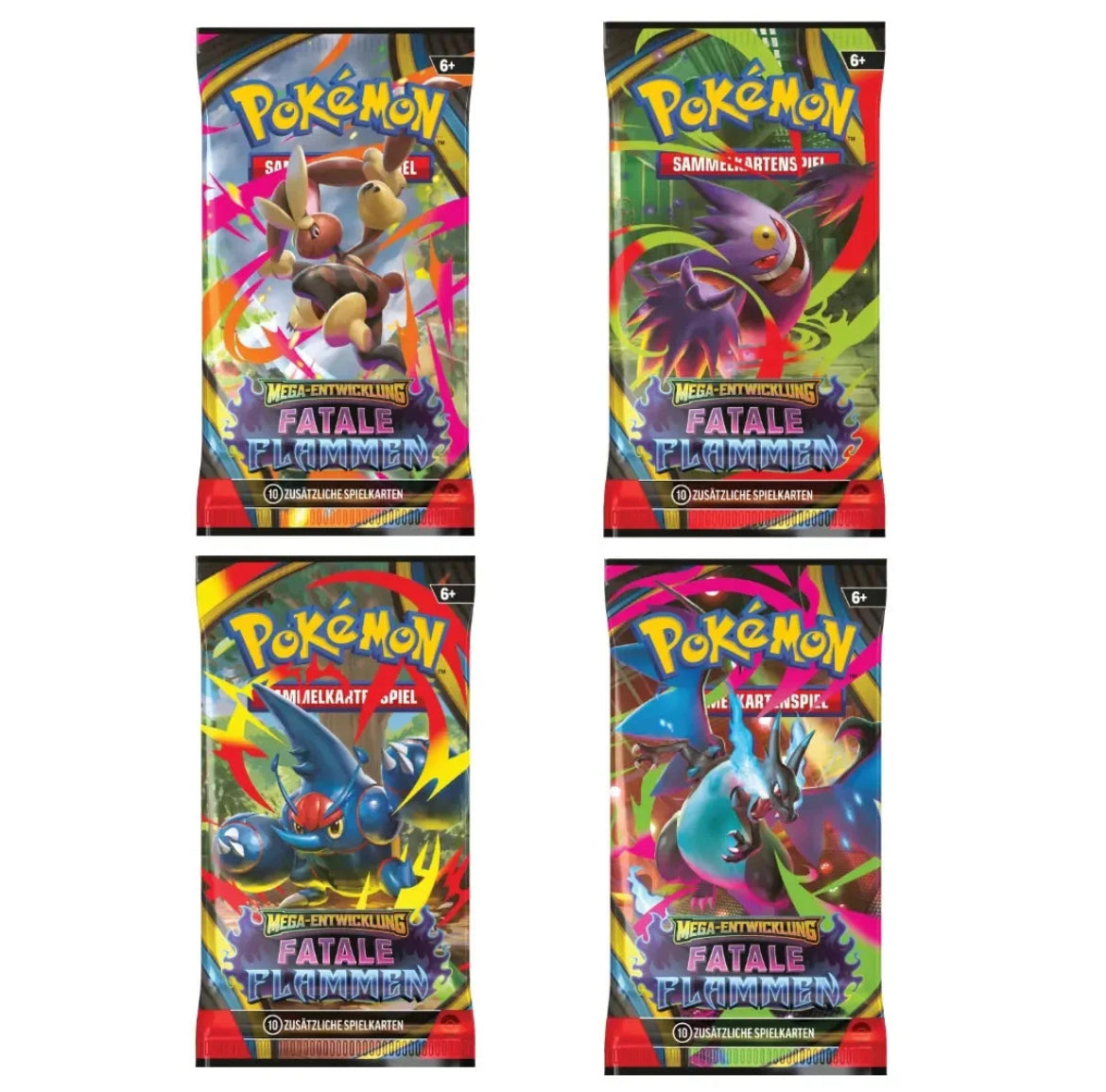 Pokémon Mega Entwicklungen – Fatale Flammen Display (36 Booster)