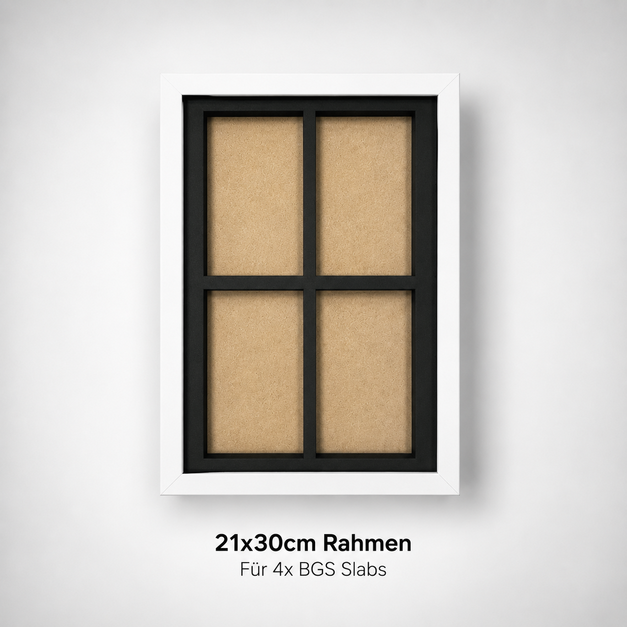 BGS Slab Rahmen für 4 Slabs Weiß – Graded Card Display kaufen