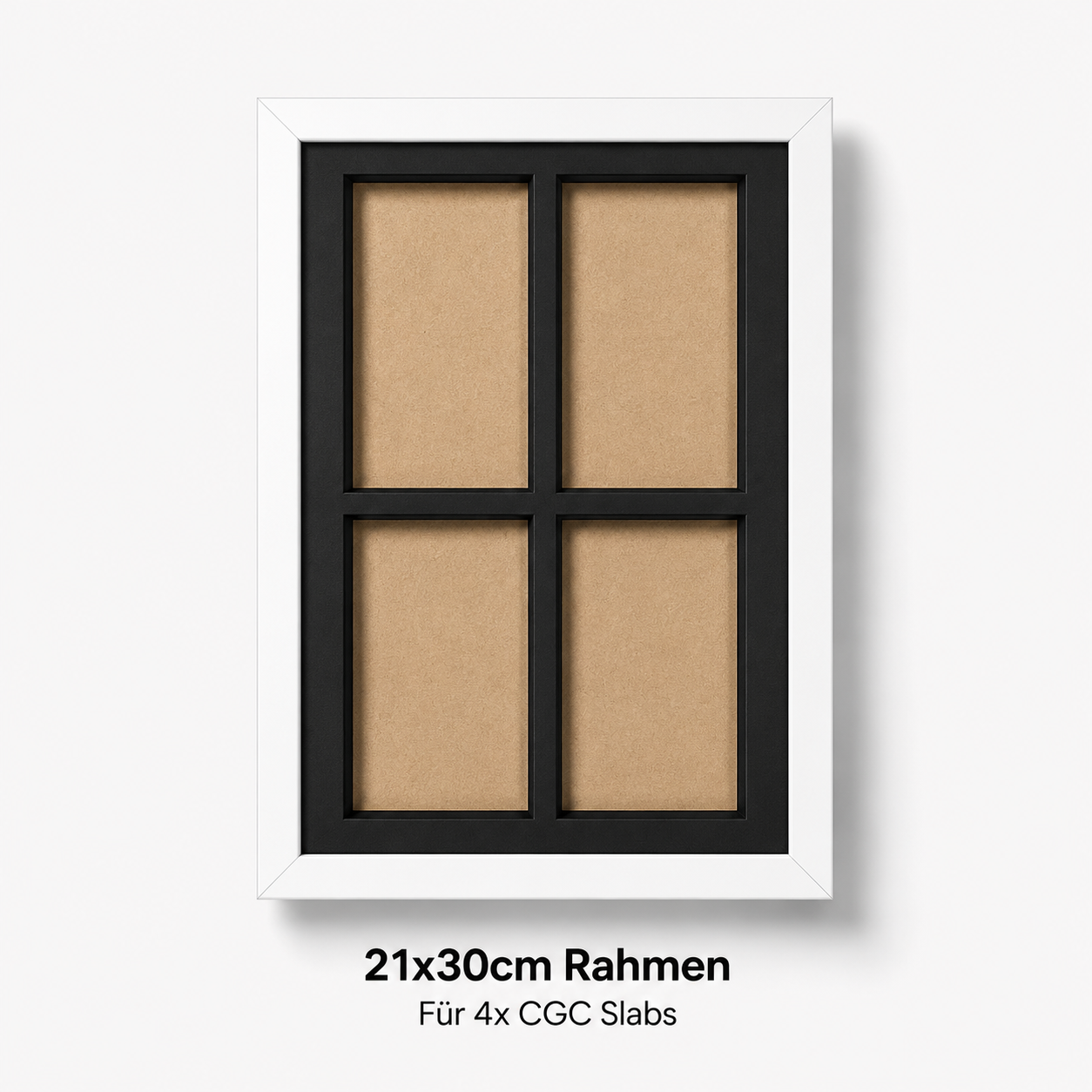 CGC Slab Rahmen für 4 Slabs Weiß – Graded Card Display kaufen