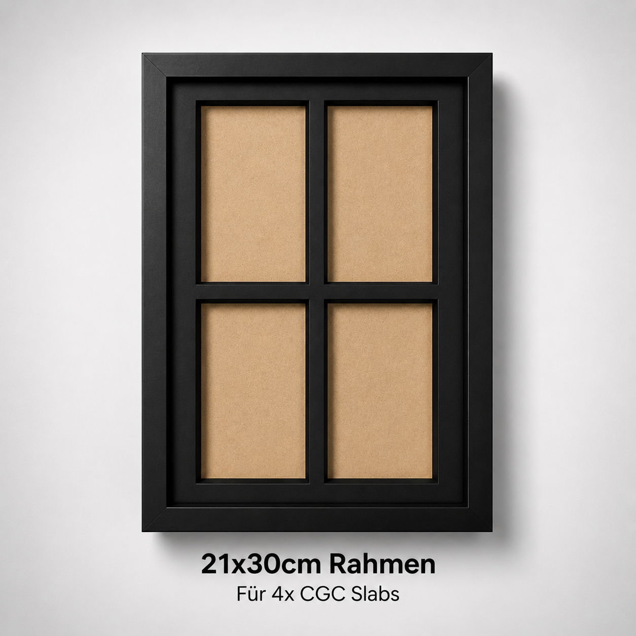 CGC Slab Rahmen für 4 Slabs Schwarz – Graded Card Display kaufen