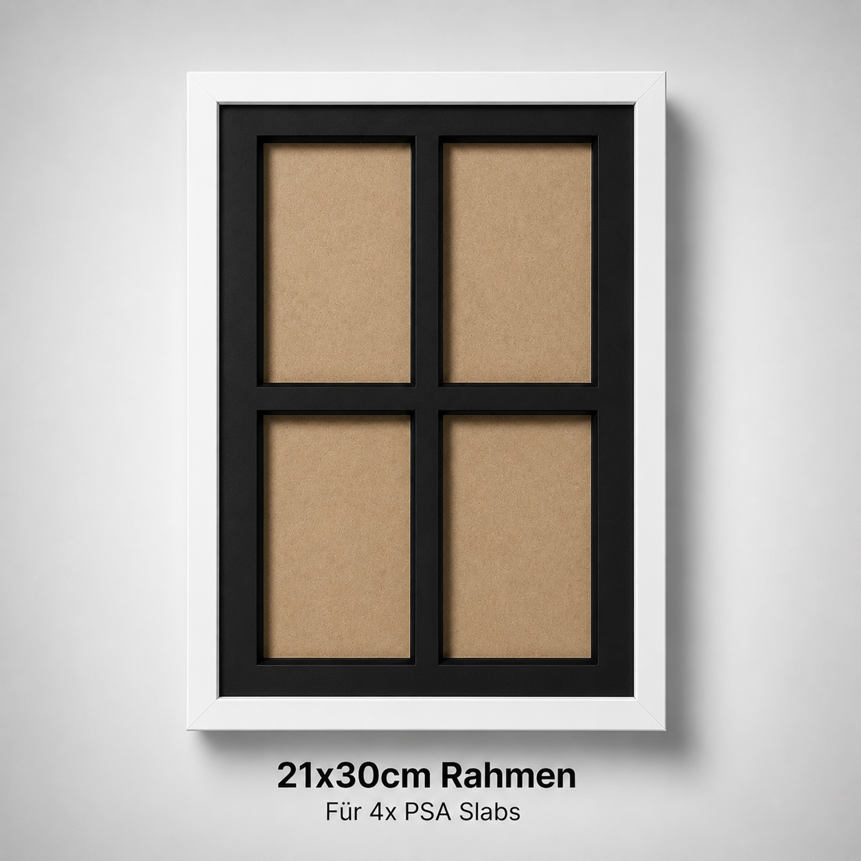 PSA Slab Rahmen für 4 Slabs Weiß – Graded Card Display kaufen