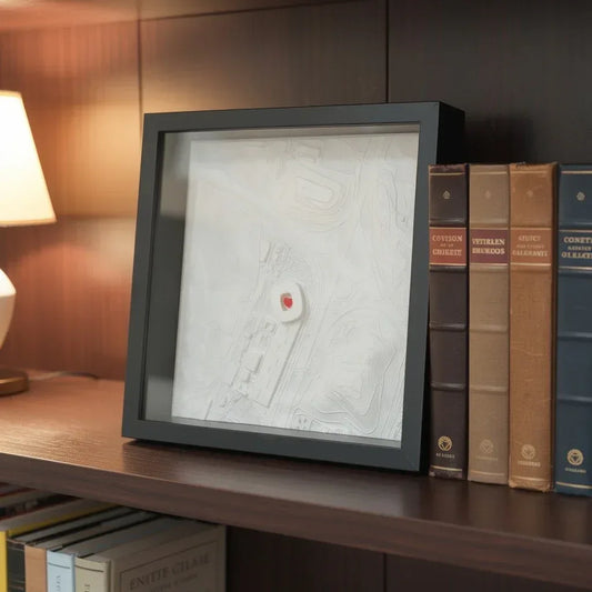 3D Stadion Kartenrahmen, dein Lieblingsstadion - Cardframes.de