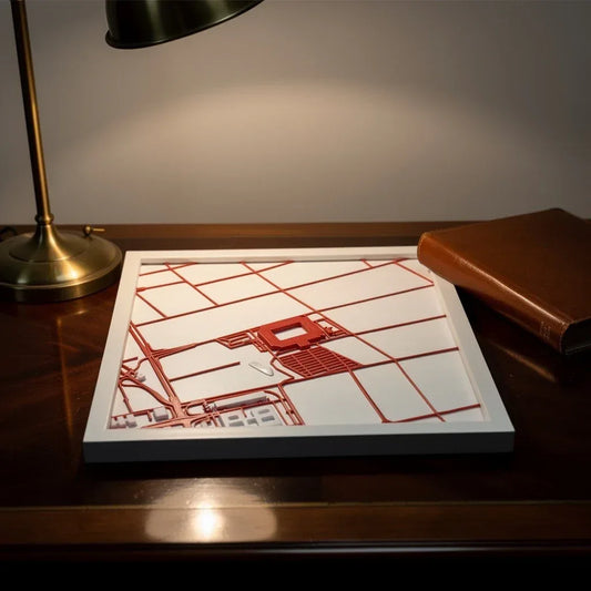 Mainz 05 3D Wandbild Arena - Cardframes.de