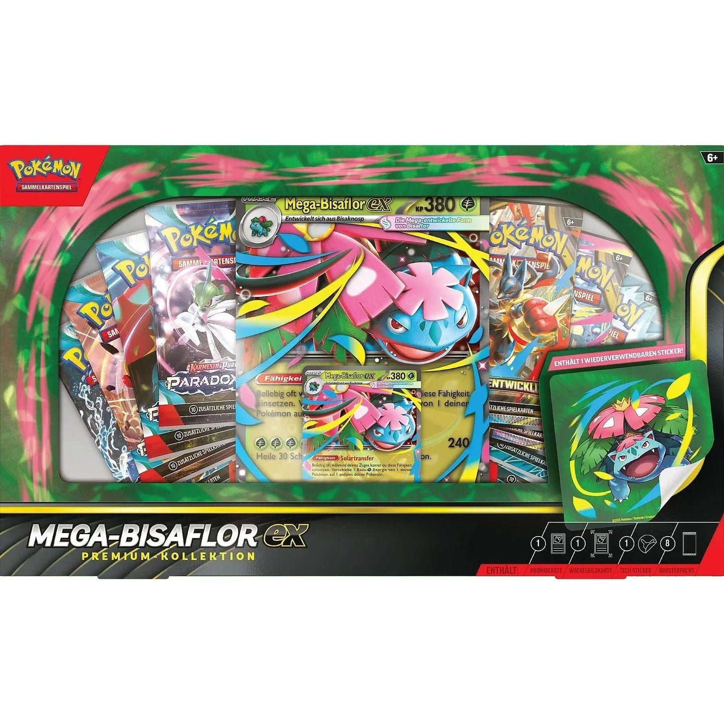 Pokémon Mega Bisaflor ex - Premium Kollektion - Cardframes.de