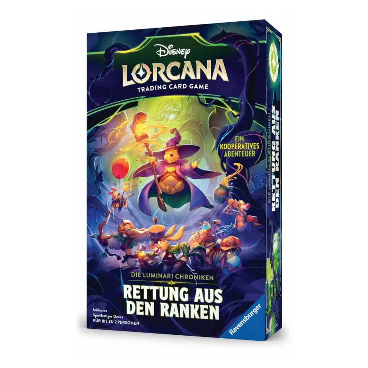 Disney Lorcana Die Luminari Chroniken Rettung aus den Ranken, deutsche Ausgabe, Verpackung