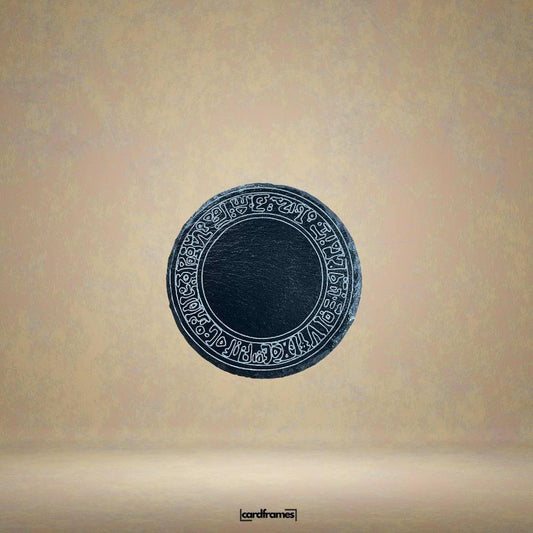 Schieferuntersetzer Rund - Yu-Gi-Oh! Edition - Cardframes.de