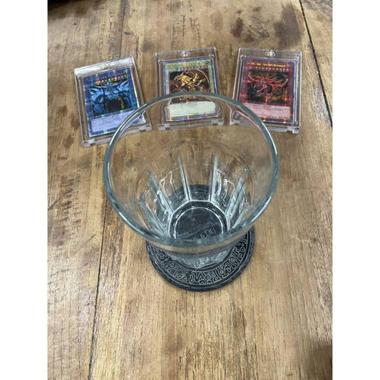 Schieferuntersetzer Rund - Yu-Gi-Oh! Edition - Cardframes.de