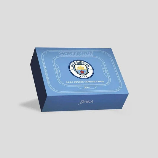 Sealed Case DAKA Manchester City Ineffable Hobby Box 2023-24 - Cardframes.de