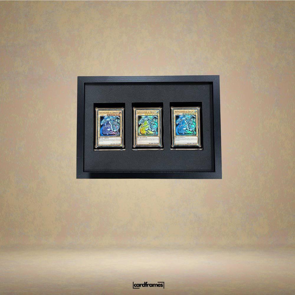 Weißer Drache Set Display Yu-Gi-Oh - Cardframes.de