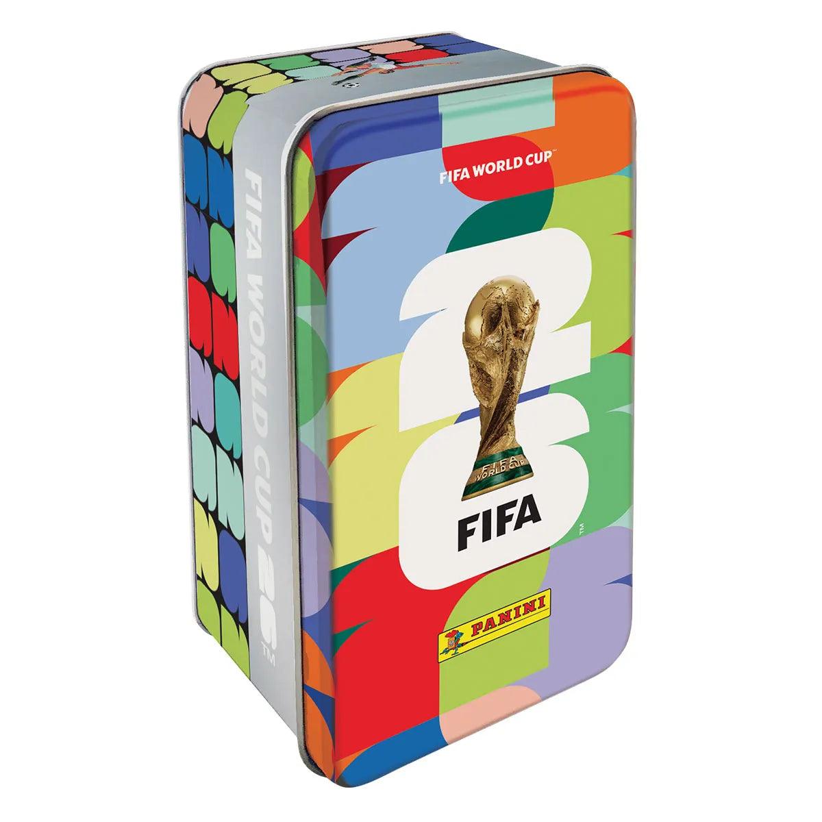 2026 FIFA World Cup Sticker Classic Tin – Offizielle WM 2026 Sammelbox mit Stickern - Cardframes.de