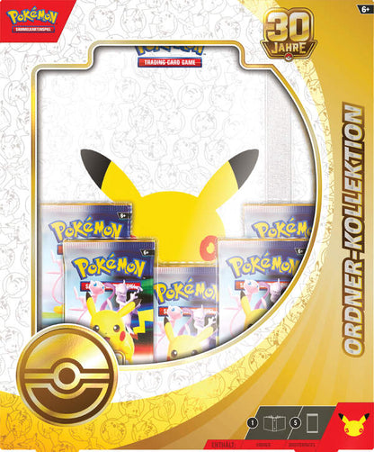 Pokémon 30 Jahre Ordner-Kollektion Sammelordner Detailansicht
