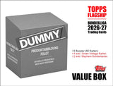 Topps Flagship Bundesliga 2026/27 Value Box, Verpackung