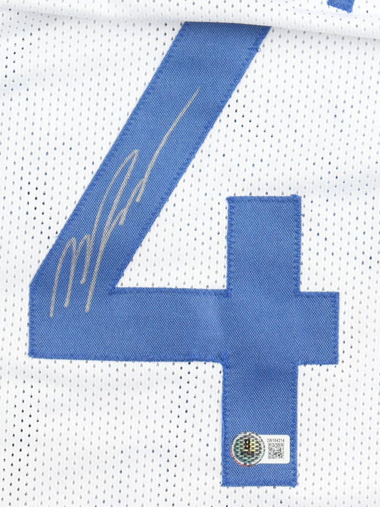 Moses Moody Signiertes Golden State Warriors Trikot – Custom Jersey Weiß Nr. 4 Größe XL mit Beckett COA