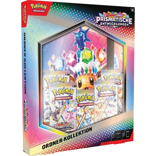 Pokemon Prismatische Entwicklungen Ordner Kollektion (deutsch) - Cardframes.de