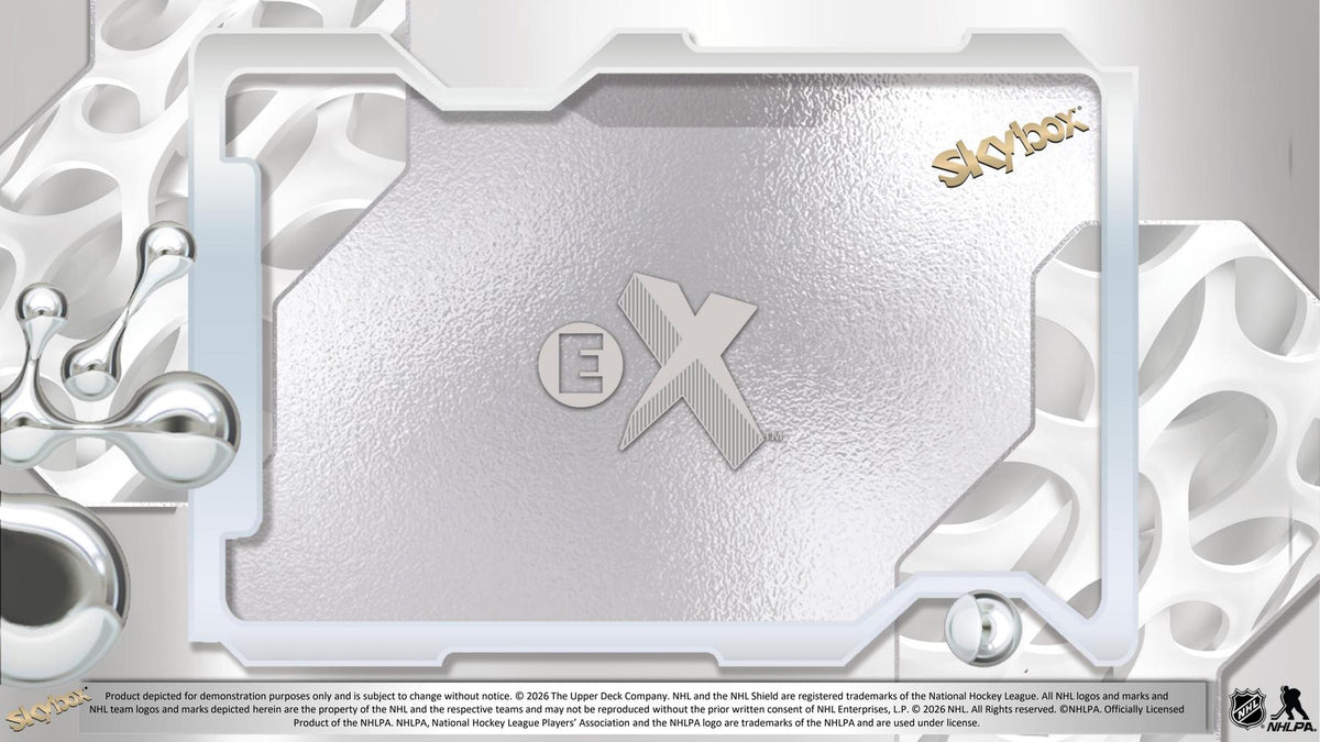 Upper Deck 2026-27 NHL SkyBox E-X Hobby Box, Herstellerabbildung zur Ankündigung