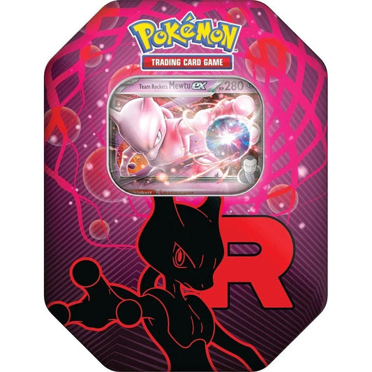 Pokémon Tin #123 Mewtu-ex Team Rocket (deutsch) - Cardframes.de