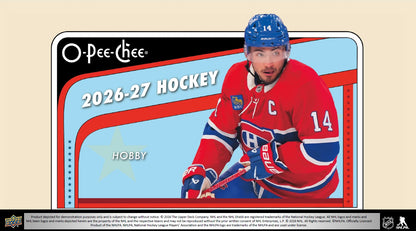 2026-27 Upper Deck O-Pee-Chee NHL Hobby Box