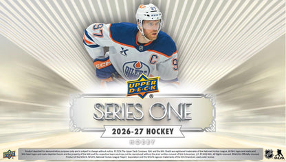 2026–27 NHL Upper Deck Series 1 Hockey (Hobby Box) | Vorbestellung | Release 07.10.2026 - Cardframes.de