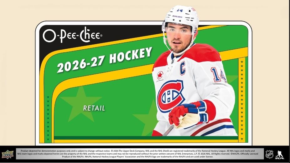 2026-27 Upper Deck O-Pee-Chee NHL Fat Packs Box