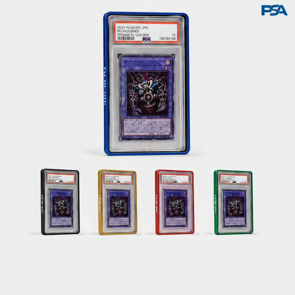 PSA Slab Aluminium Case mit Gravur – Personalisiertes Display - Cardframes.de