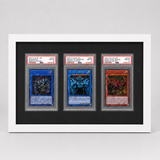PSA Slab Rahmen für 3 Slabs Weiß – Graded Card Display kaufen